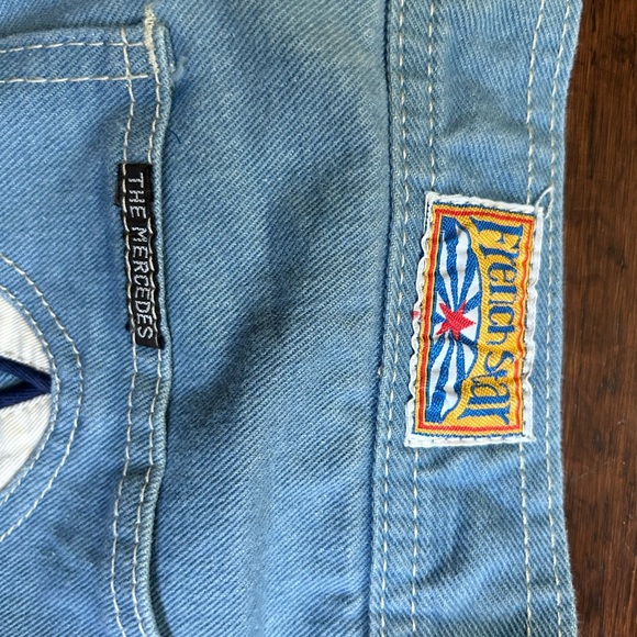 Vintage 1970s French Star The Mercedes jeans in excellent condition. - Picture 6 of 13
